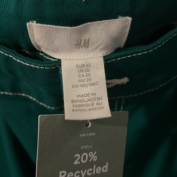 H&M Green Cargo Pants - Picture 3 of 4